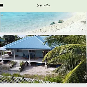  Homestay Le Fare Bleu Rangiroa